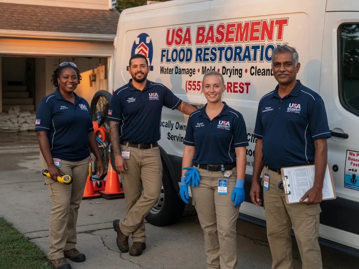 Basement Flood Cleanup company in Laporte, MN